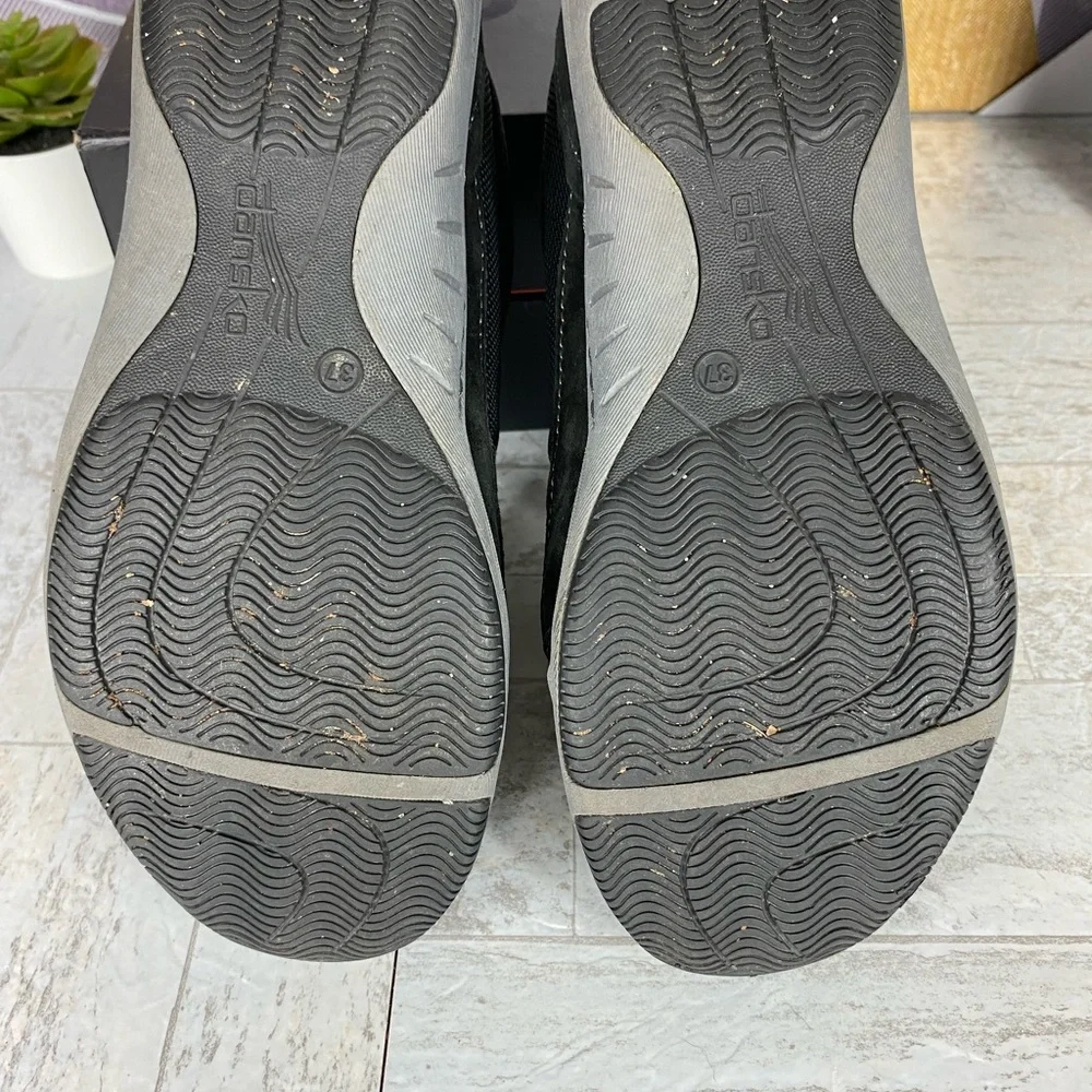 Dansko Helen Black Casual Slip on‎ Shoes Womens size 37